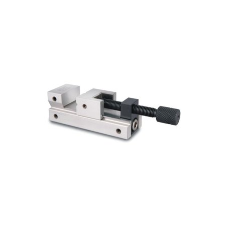 H & H INDUSTRIAL PRODUCTS Pro-Series 36mm EDM Stainless Steel Vise With Handle 3901-2743